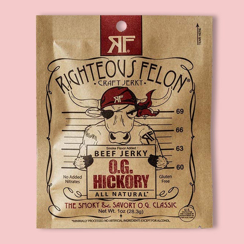 O.G Hickory Beef Jerky 1 oz image