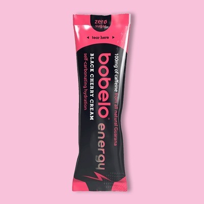 Black Cherry Cream (Energy) Sparkling Electrolyte Powder 0.28 oz image