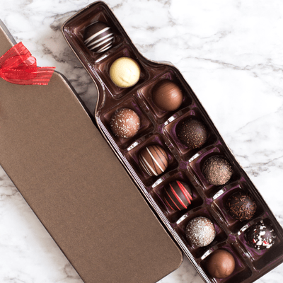 Wine Truffle Box Assortment 