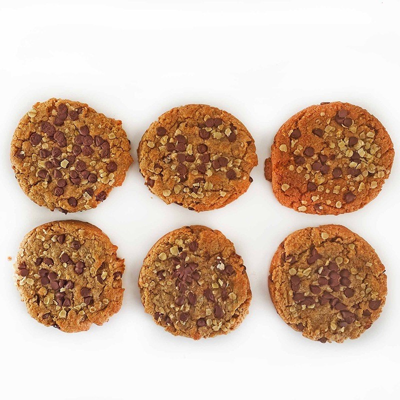 Oatmeal Chocolate Chip Gourmet Cookie Box (12) image