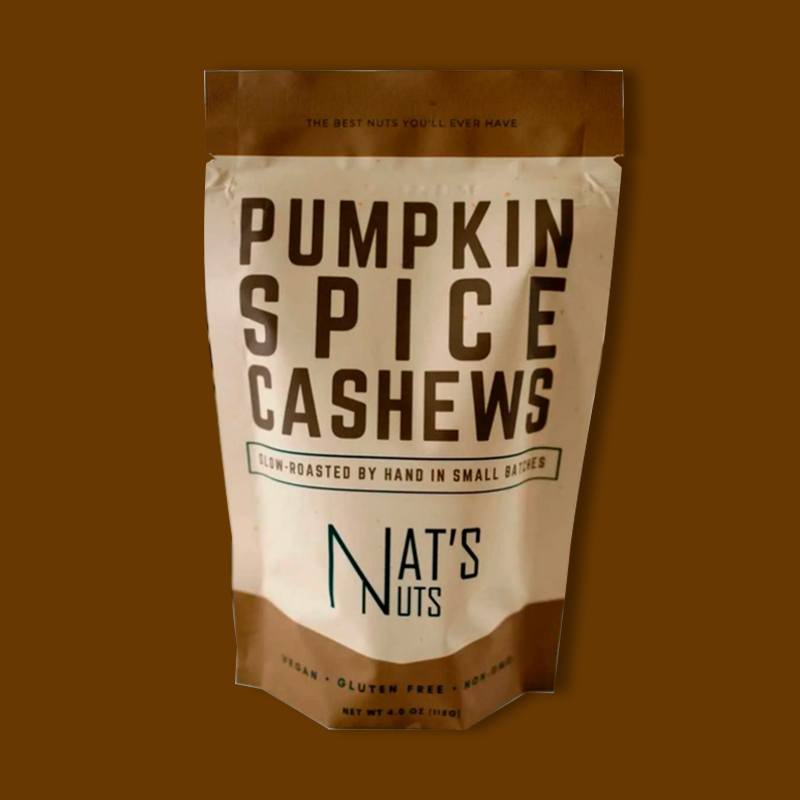 Pumpkin Spice Cashews 4 oz image