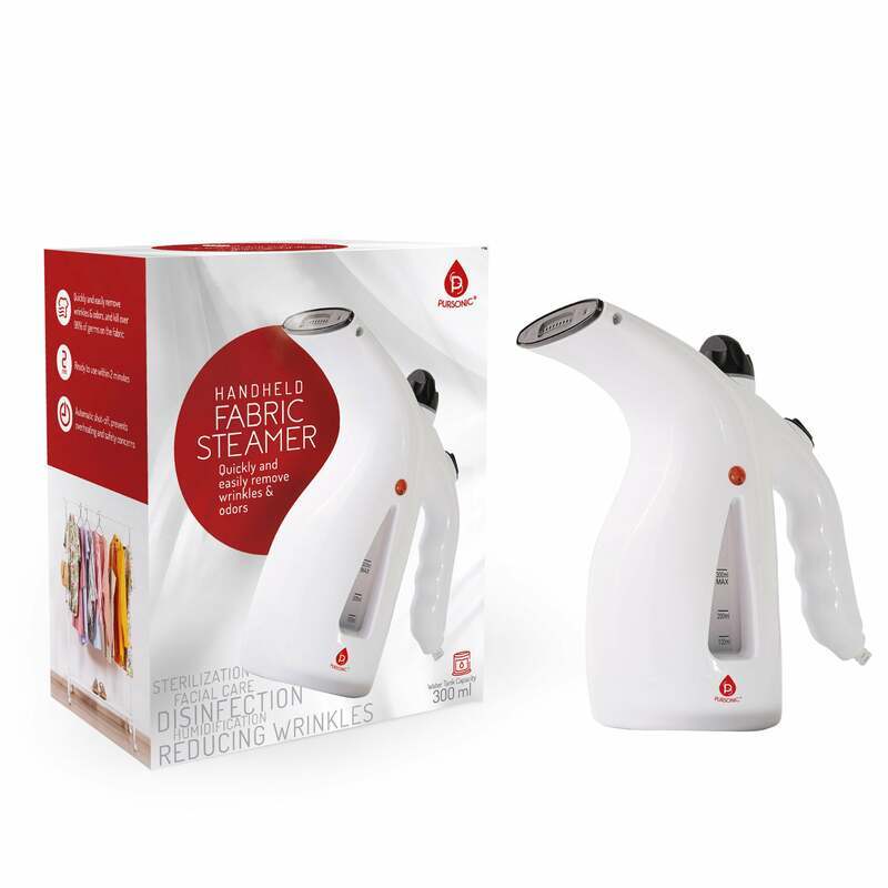 Handheld Fabric Steamer White image