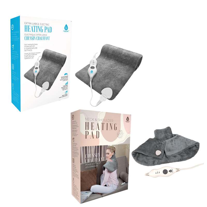 Total Comfort Package: Neck & Shoulder Warmer + Electric Heat Pad image