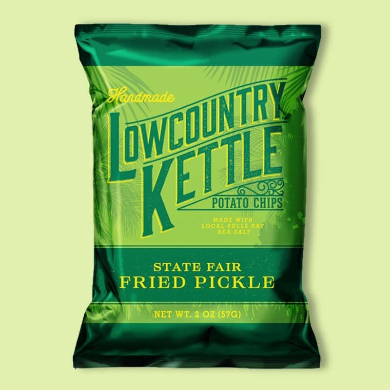 State Fair Fried Pickle Potato Chips 2 oz image