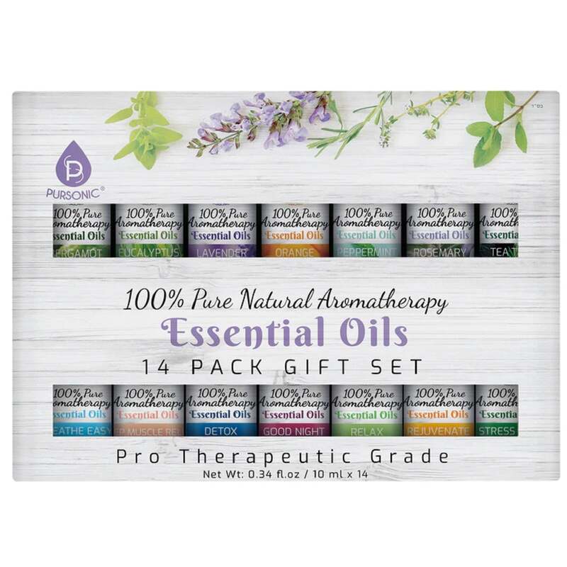 14 Pack of 100% Pure Essential Aromatherapy Oils image