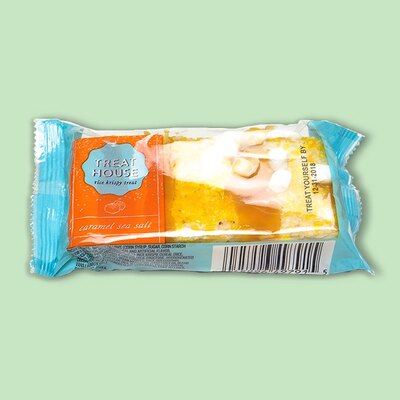 Caramel Sea Salt Rice Krispie Treat Bar 3 oz image