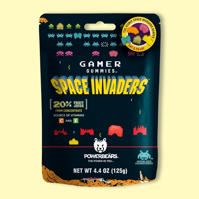 Space Invaders Gummies 4.4 oz image