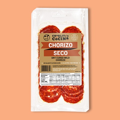 Chorizo Seco - Slow Cured Mild Chorizo Pre-sliced 3 oz