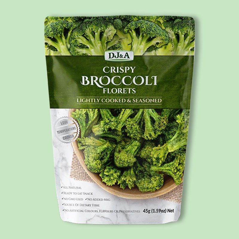 Crispy Broccoli Florets 1.59 oz | Snackmagic | Build your own 100