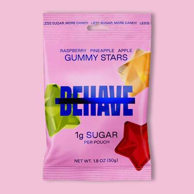 Sweet Stars with Raspberry, Apple and Pineapple 1.8 oz image