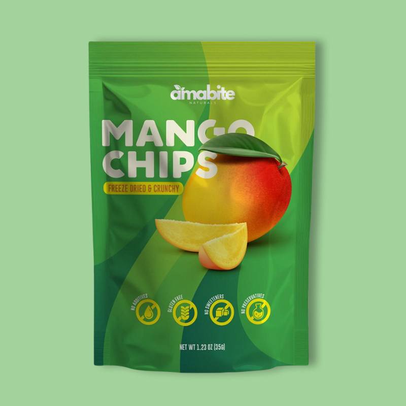 Freeze-Dried Mango Chips 1.23 oz image