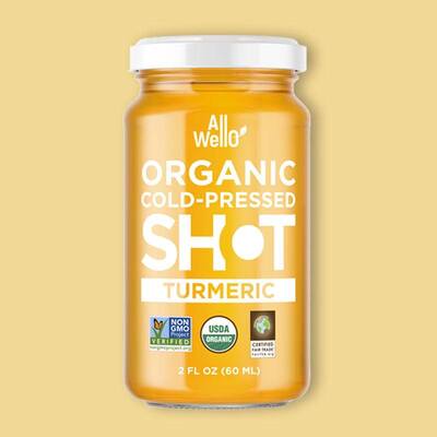 Organic Cold-Pressed Turmeric Shot 2 fl oz image