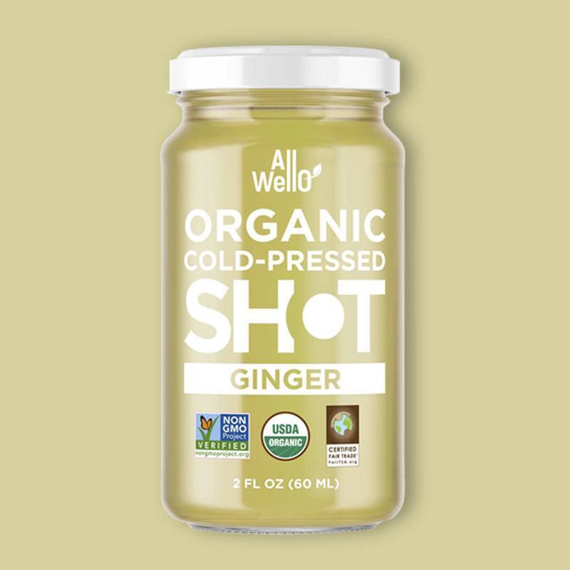 Organic Cold-Pressed Ginger Shot 2 fl oz image