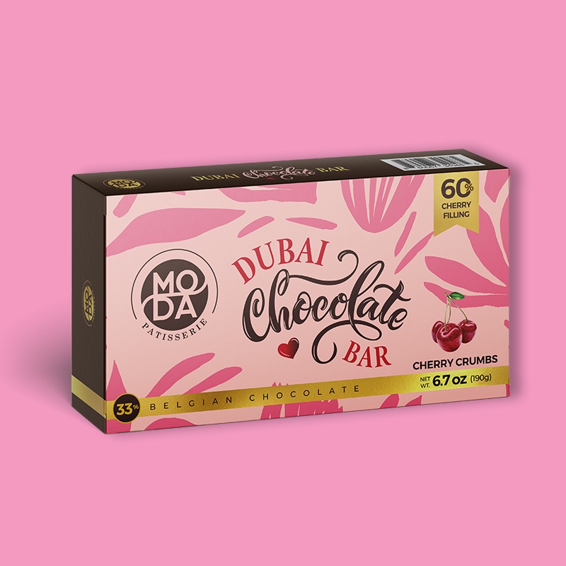 Dubai Chocolate Bar Cherry Crumbs 6.7 oz image