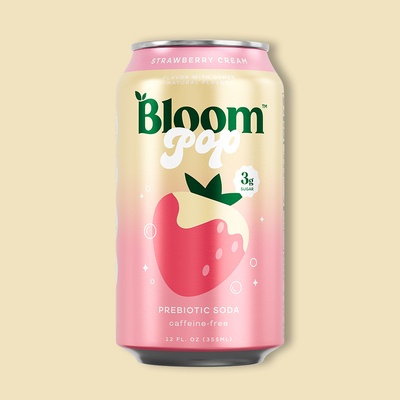Strawberry Cream 12 fl oz image