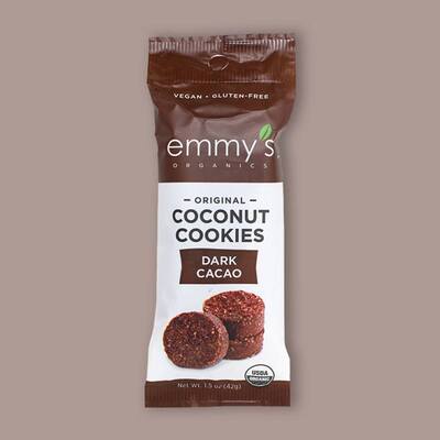 Dark Cacao Coconut Cookies 1.5 oz