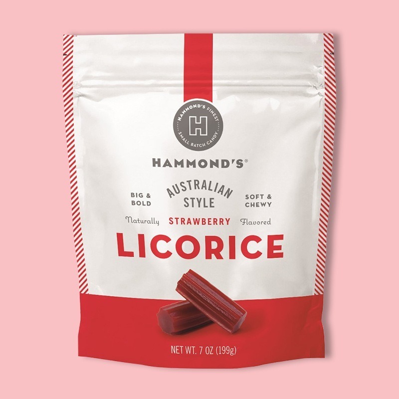 Australian Style Strawberry Licorice 7 oz image
