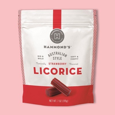 Australian Style Strawberry Licorice 7 oz