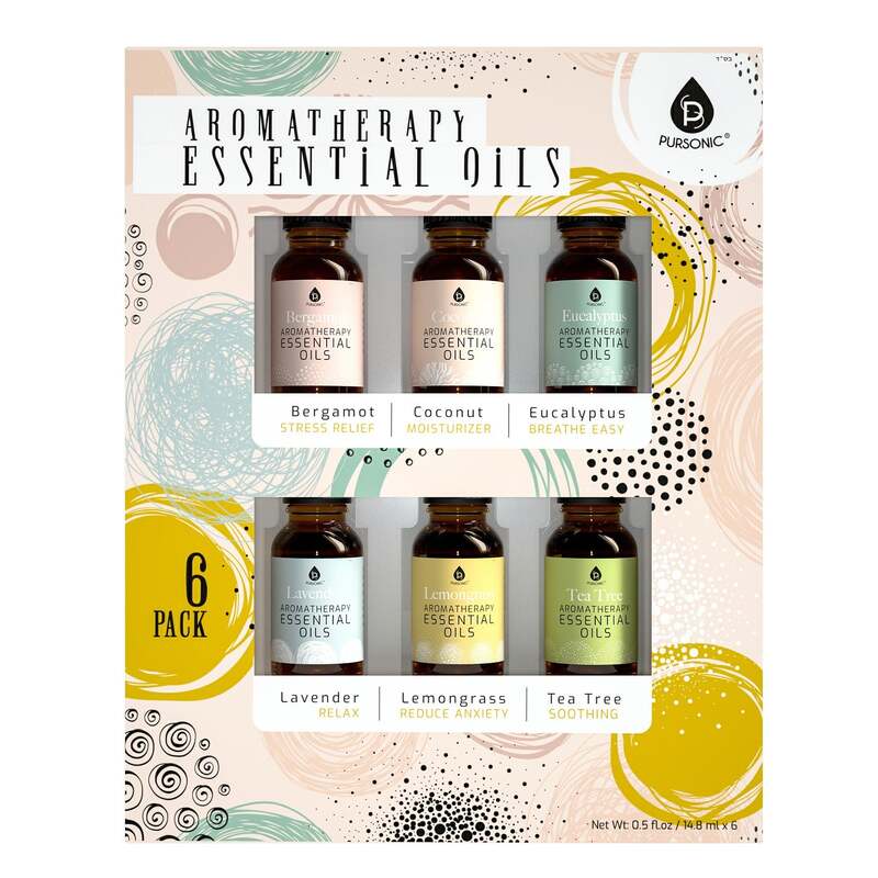 6 Pack of Aromatherapy Essential Oils image