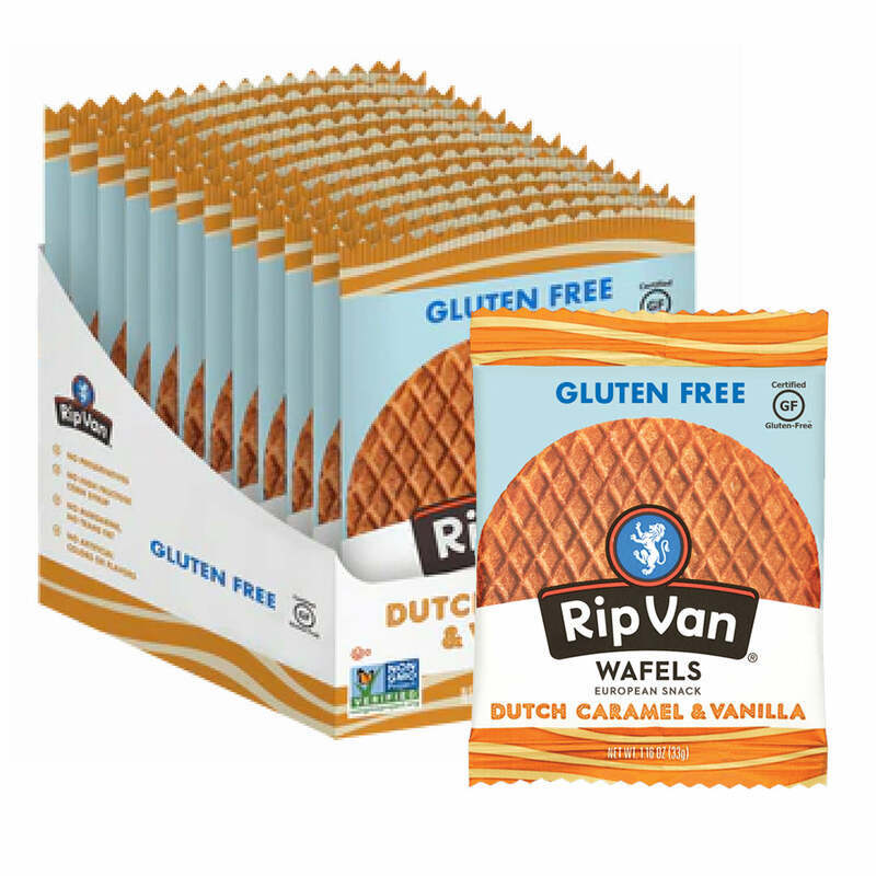 Dutch Caramel & Vanilla Gluten-Free Wafels 1.16 oz (12 Pack) image
