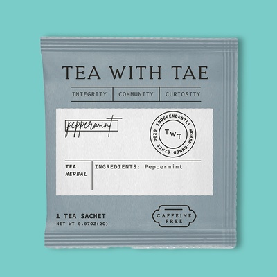 Peppermint Individually Wrapped Tea Bag 0.70 oz