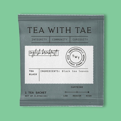 English Breakfast Individually Wrapped Tea Bag 0.70 oz image
