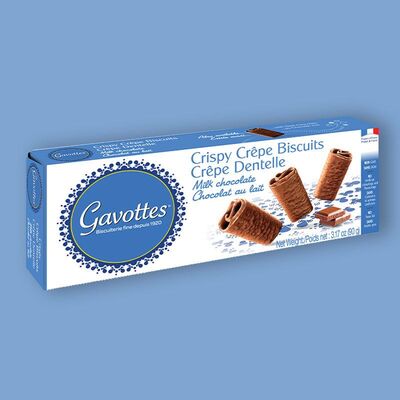 French Milk Chocolate Lace Crepes 3.17 oz image