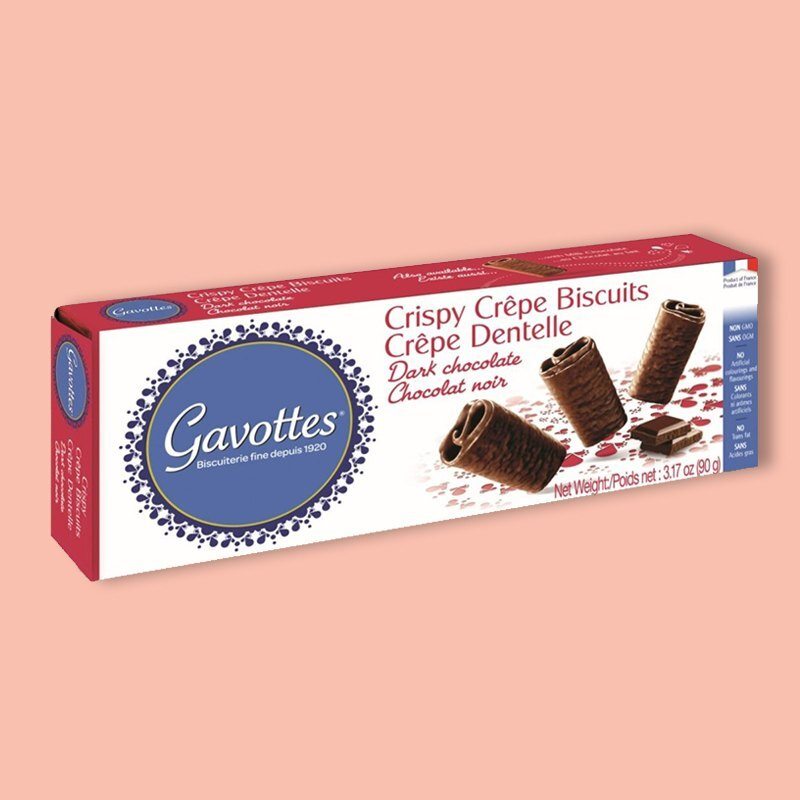 French Dark Chocolate Lace Crepes 3.17 oz image