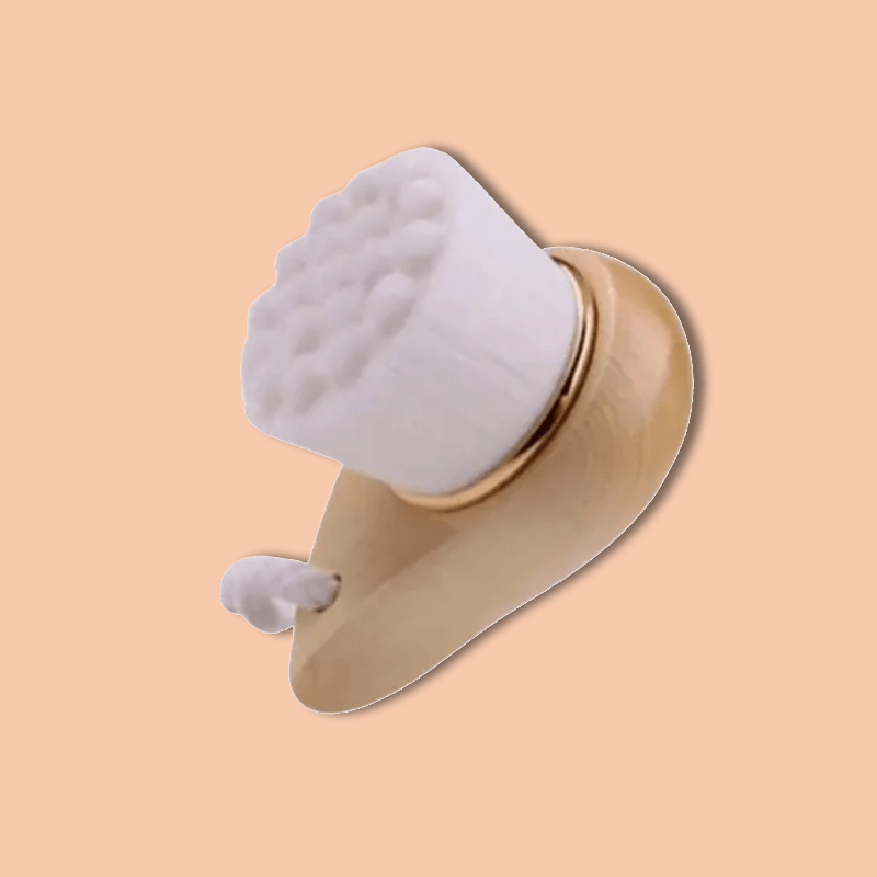 Extra-Fine Facial Brush with Bamboo Handle image