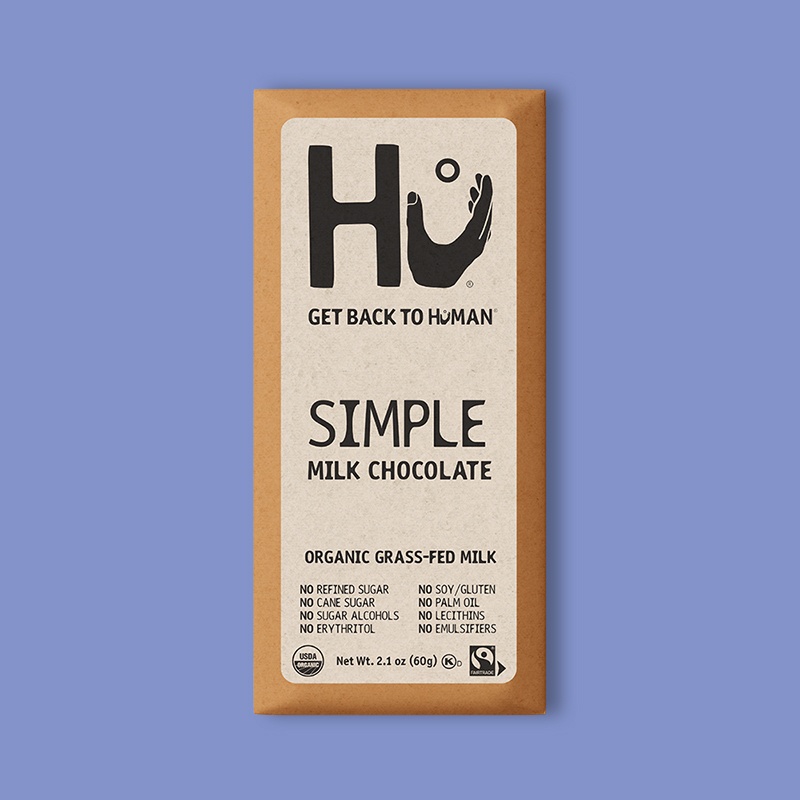 Simple Milk Chocolate Bar 2.1 oz image