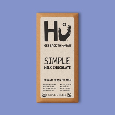 Simple Milk Chocolate Bar 2.1 oz