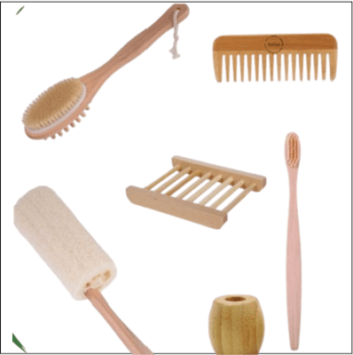 Zero-Waste Bathroom Essential Accessories Bundle image
