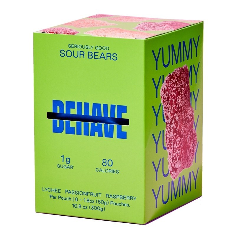 Seriously Good Gummy Bears - Sour 1.8 oz (6 Pack) image