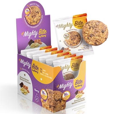 Almond Butter Banana Chocolate Mighty Bite 3 oz (6 Count)
