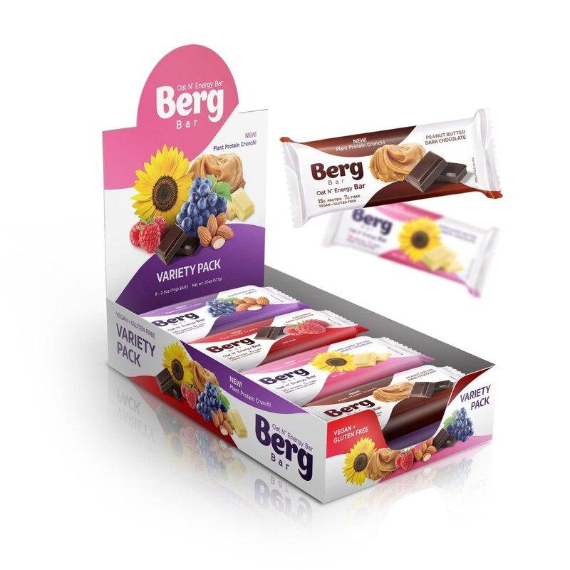 Variety Pack Berg Bars – 2 of each of the 4 Flavors image