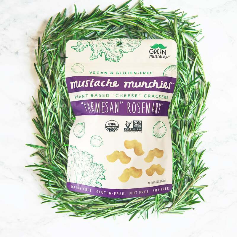 Munchies "Parmesan Rosemary" Crackers 4 oz Bag x 3 Pack image