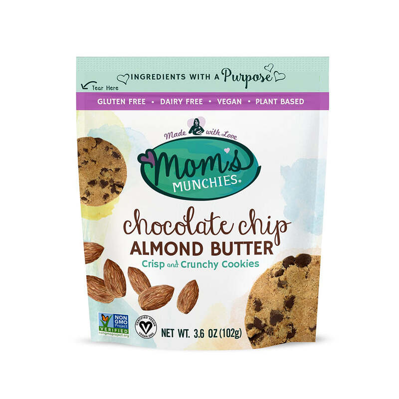 Chocolate Chip Almond Butter Cookies (6 Pack) image