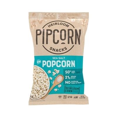 Sea Salt Mini Popcorn 4.5 oz (4 Pack)