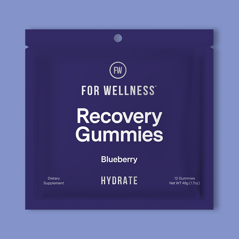 Hydration Gummies Blueberry 1.7 oz image