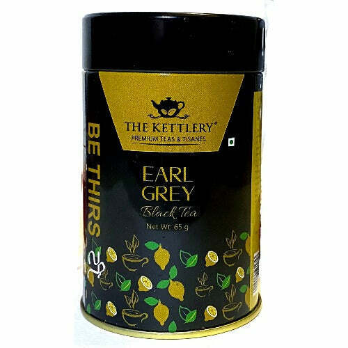 Black Earl Grey Tea Tin 2.3 oz image