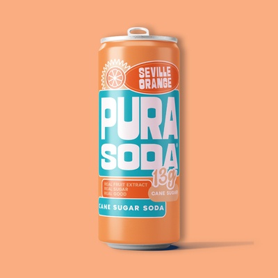Seville Orange Sparkling Flavored Soda 10.1 fl oz image