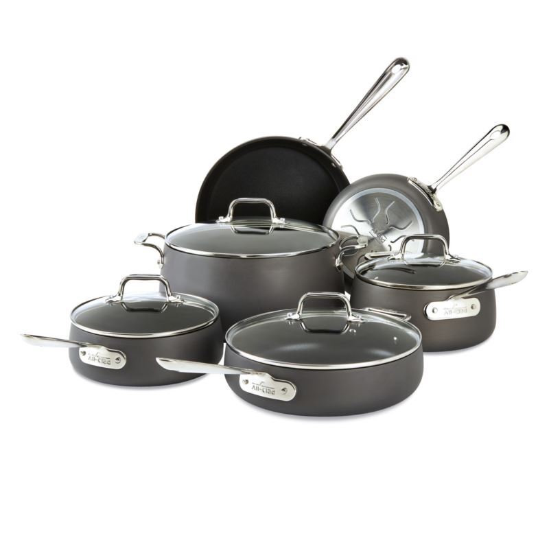 HA1 Non-Stick Hard Anodized Cookware Set - (10 Piece) image