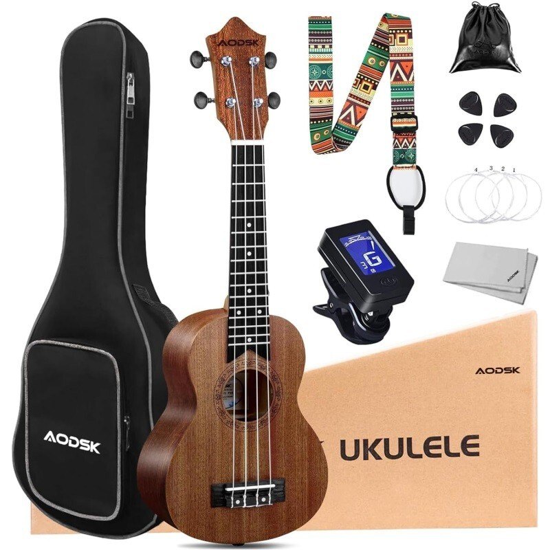 AODSK Soprano Ukulele for Beginners image