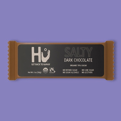Single Serve Salty Dark Chocolate Bar 1 oz
