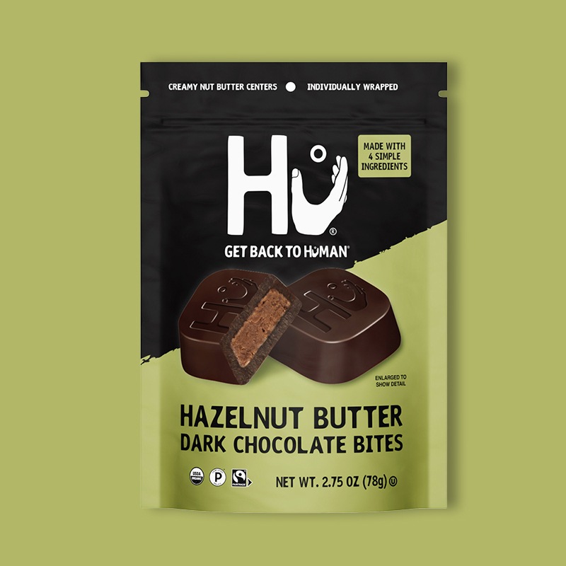 Hazelnut Butter Dark Chocolate Bites 2.75 oz image