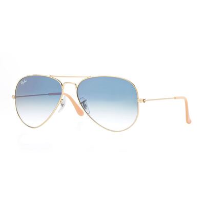 Aviator Sunglasses - (Blue Gradient) image