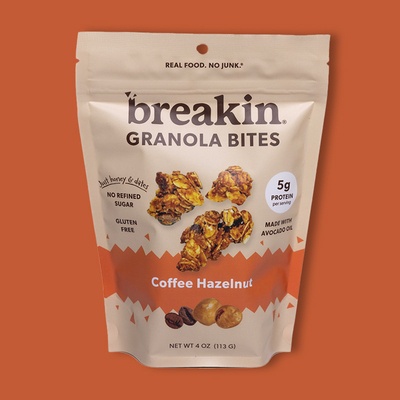 Coffee Hazelnut Protein Granola Bites 4oz image