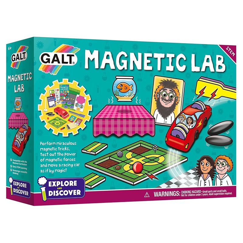 Magnetic Lab Science Kit for Kids - (Multicolor) - (Ages 6 Plus) image