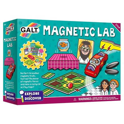 Magnetic Lab Science Kit for Kids - (Multicolor) - (Ages 6 Plus) image