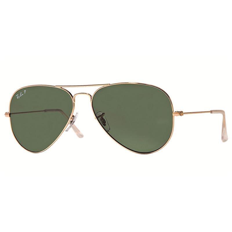 Original Aviator Polarized Sunglasses - (GoldPolarized Green) image